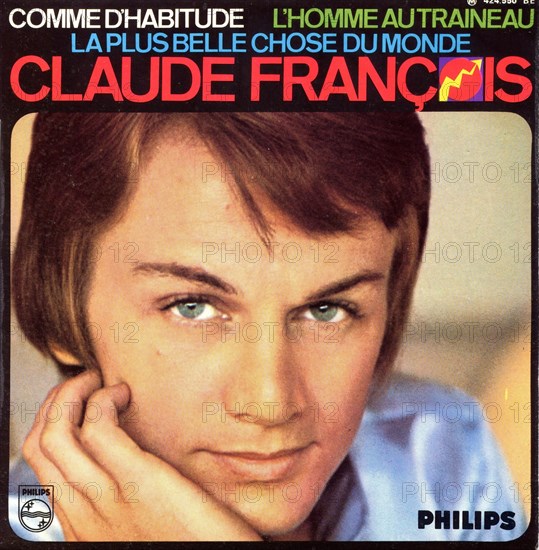 Record jacket of Claude François, 1967