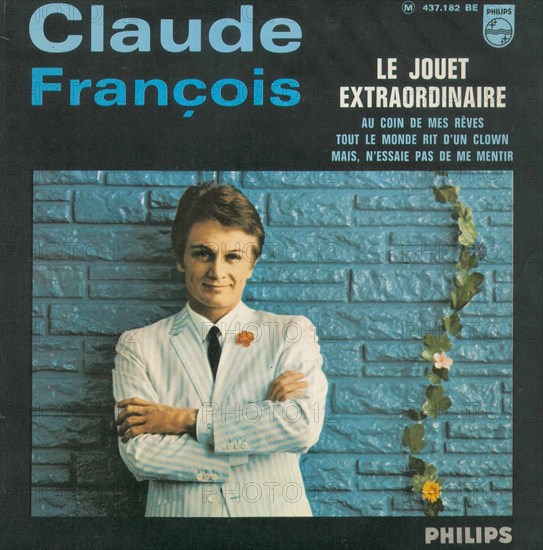 Pochette de disque de Claude François, 1966