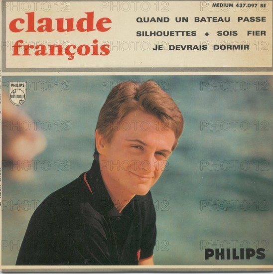 Record jacket of Claude François, 1965