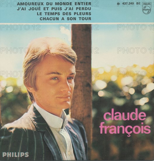 Record jacket of Claude François, 1966