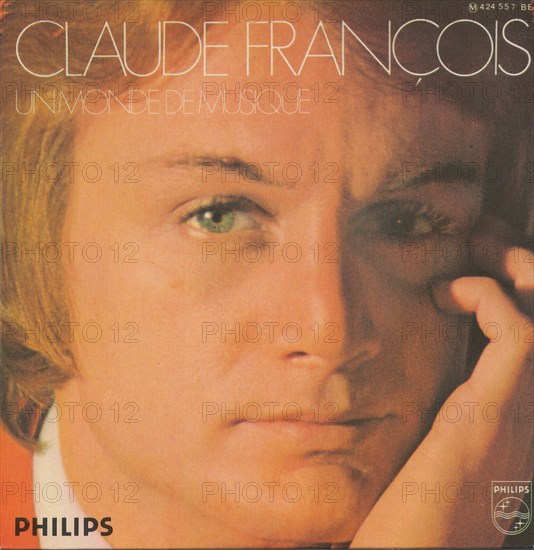 Record jacket of Claude François, 1969