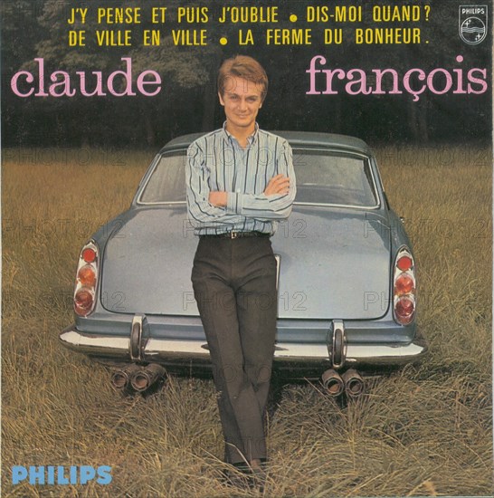 Pochette de disque de Claude François, 1964