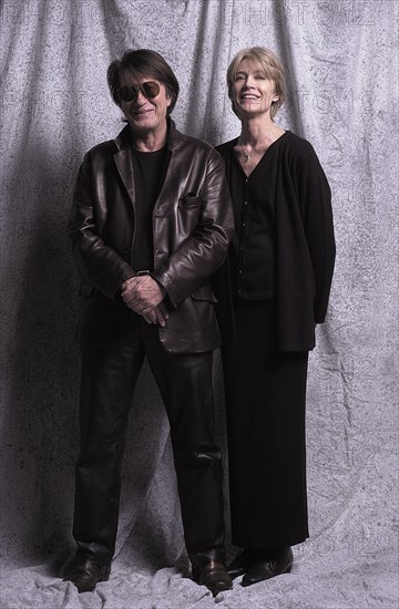 Jacques Dutronc and Françoise Hardy