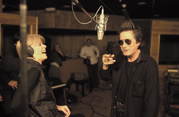 Jacques Dutronc and Françoise Hardy