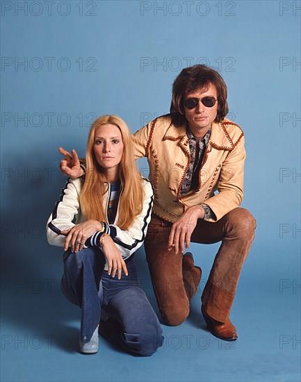 Nanette Workman et Johnny Hallyday