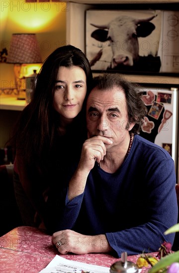 Richard Bohringer and daughter Romane