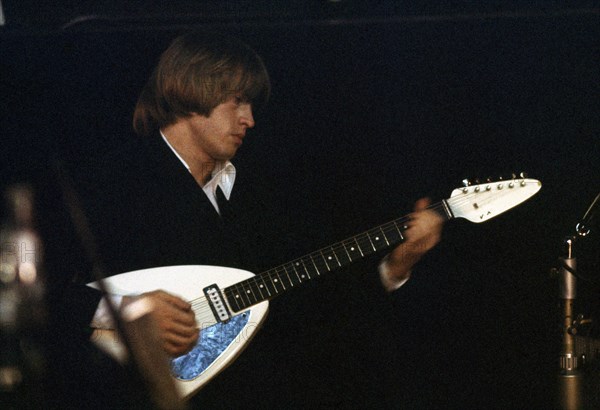 Brian Jones on stage