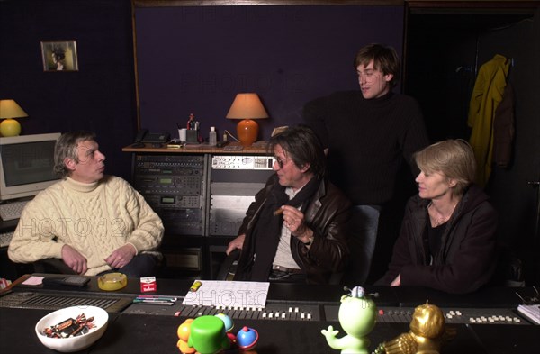 Jacques Dutronc, Françoise Hardy et Thomas Dutronc