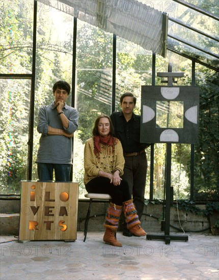 Niki de Saint-Phalle, Philippe Bouveret and Pierre-Marie Lejeune