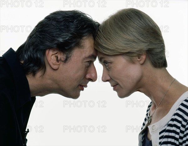 Alain Bashung and Françoise Hardy