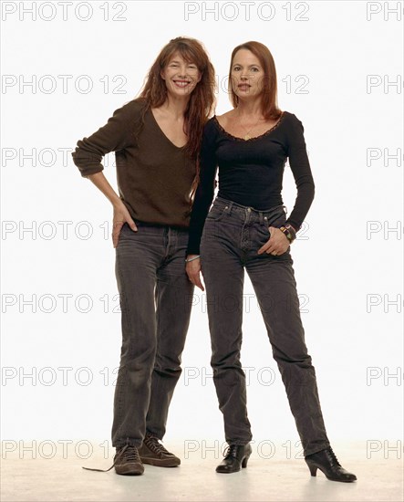 Jane Birkin et Laure Adler