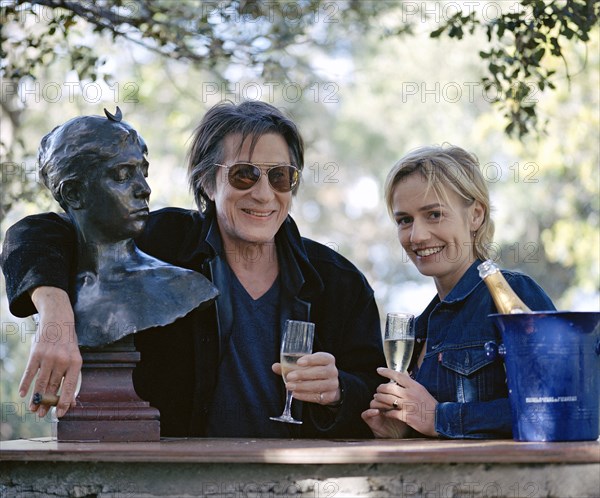 Sandrine Bonnaire et Jacques Dutronc