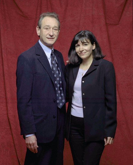Bertrand Delanoë and Anne Hidalgo