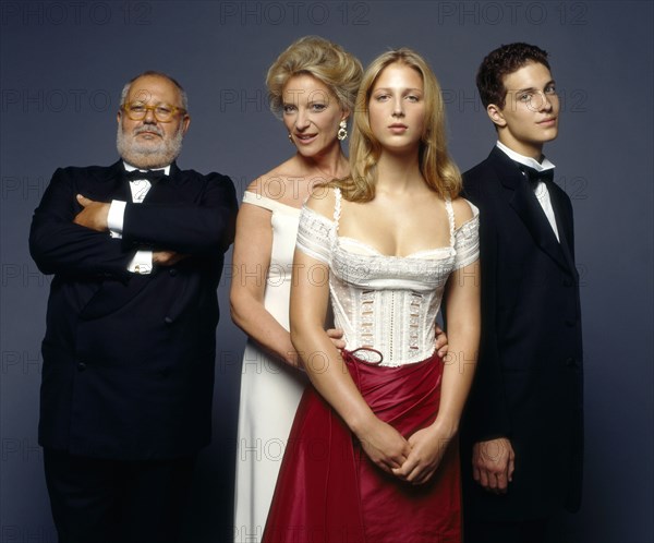 Gianfranco Ferré, Princesse Marie-Christine de Kent, Gabriella et Frederick de Kent