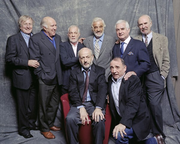 Claude Rich, Michel Piccoli, Michel Serrault, Jean Paul Belmondo, Jean-Claude Brialy, Jean-Pierre Marielle, Bertrand Blier, Claude Brasseur