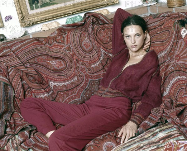 Caroline Benezet Brown dressed in Ottavio Missoni