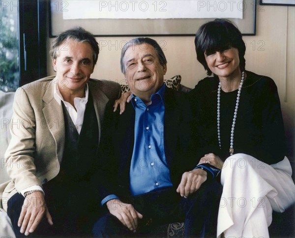 Michel Sardou, François Périer, Anne-Marie Périer-Sardou