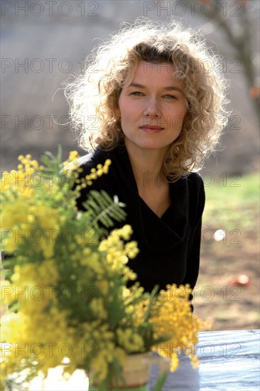 Clémence Gégauff, singer from the group 'Moods'