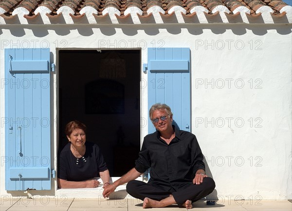 Laurent Boyer et sa mère