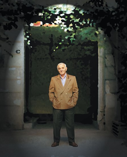 Charles Aznavour.