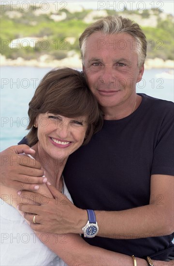 Michel Sardou and Anne-Marie Périer.