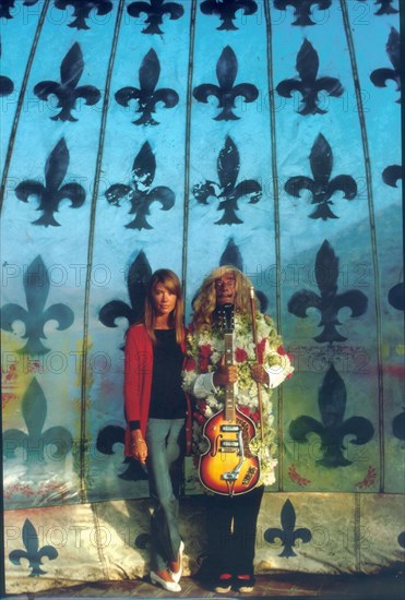 Françoise Hardy et Salvador Dali, 1968