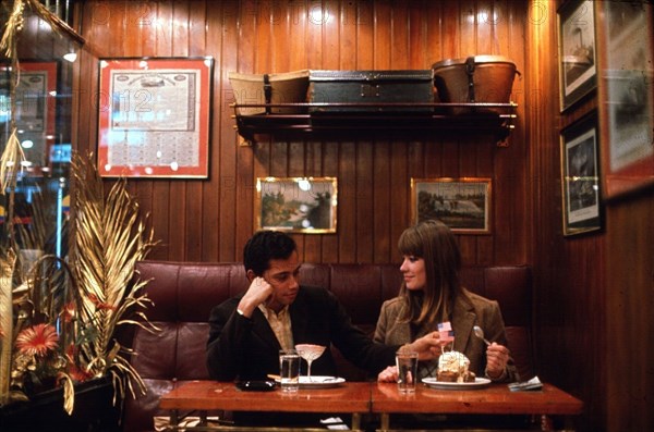 Françoise Hardy et Jean-Marie Périer, 1964