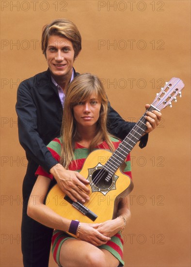 Jacques Dutronc et Françoise Hardy, 1967