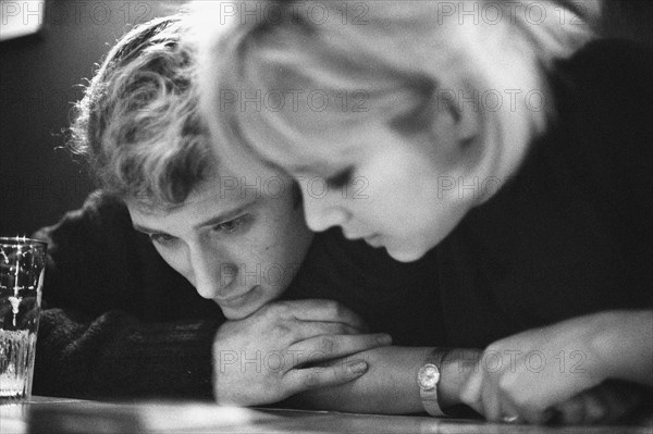 Johnny Hallyday and Sylvie Vartan