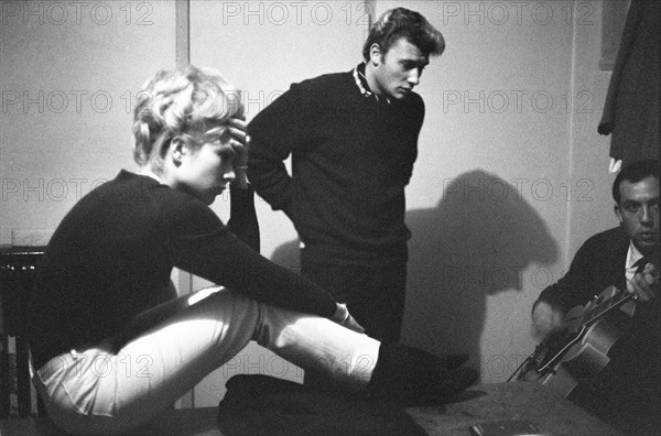 Johnny Hallyday and Sylvie Vartan