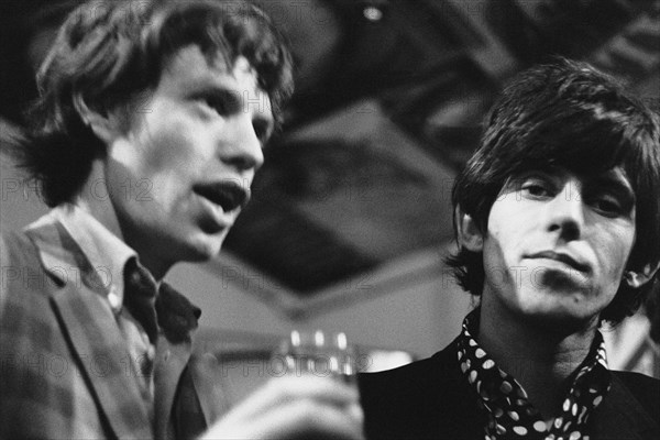 Mick Jagger et Keith Richards, 1966