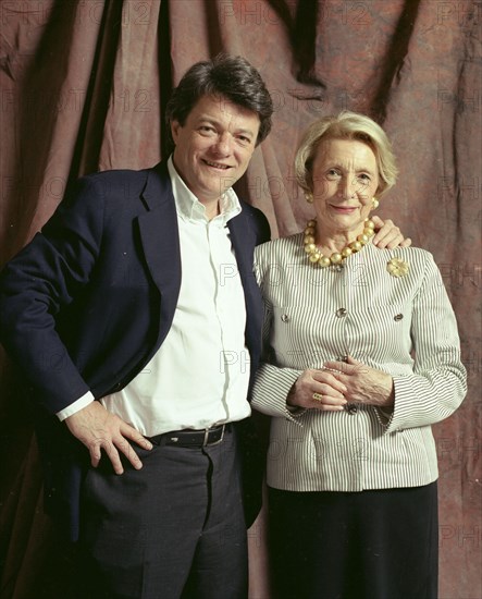 Jean-Louis Borloo avec sa mère