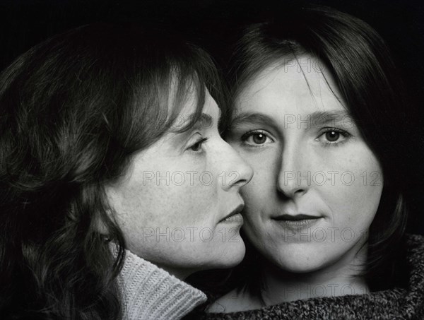 Isabelle Huppert and Marie Darrieussecq