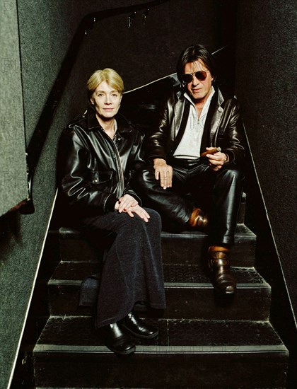 Jacques Dutronc and Françoise Hardy