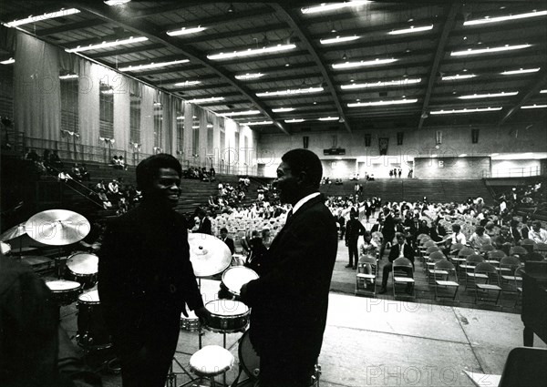 James Brown en tournée en avril 1967