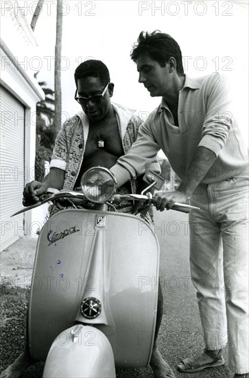 Dizzy Gillespie et Roger Pierre