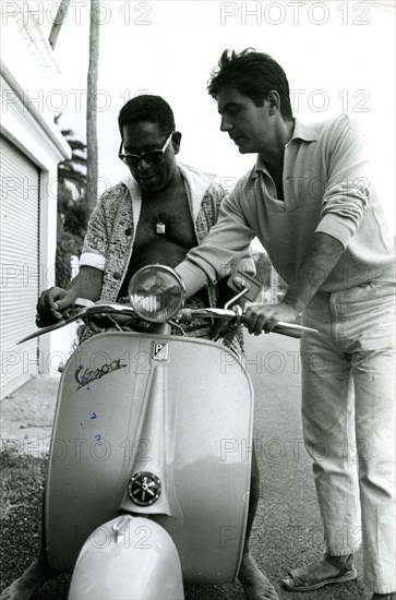 Dizzy Gillespie and Roger Pierre