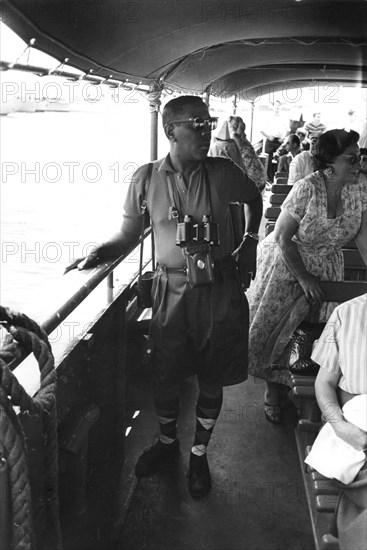 Roy Eldridge en route pour visiter les îles de Lerins