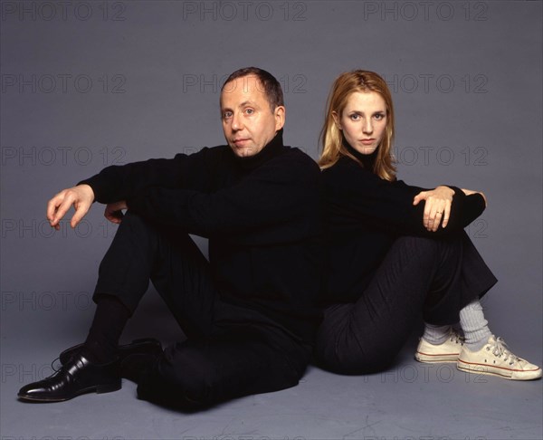 Sandrine Kiberlain and Fabrice Luchini