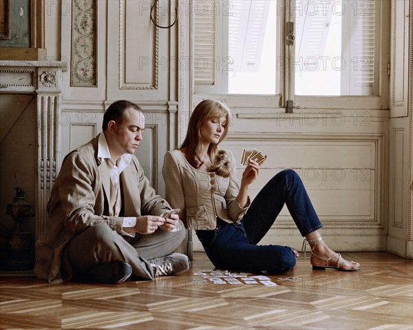 Christian Lacroix and Carla Bruni