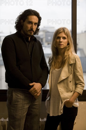 Vincent Elbaz and Clémence Poésy