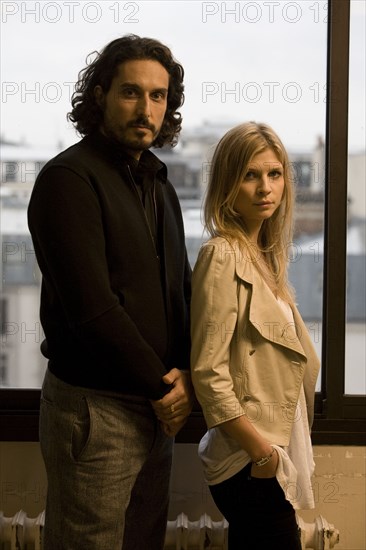 Vincent Elbaz and Clémence Poésy