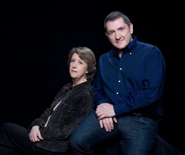 Arlette Chabot et Yves Calvi