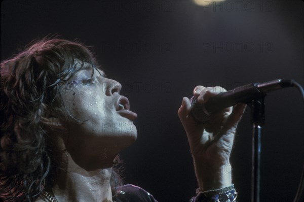 Mick Jagger on stage