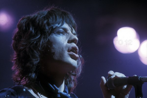 Mick Jagger on stage