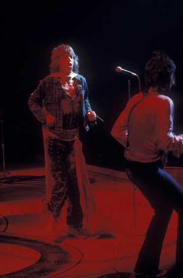 The Rolling Stones on stage