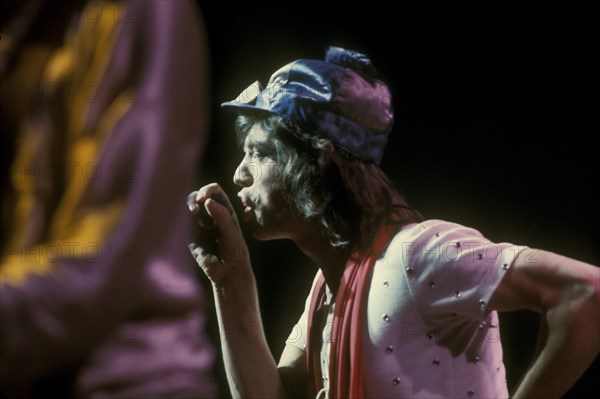 Mick Jagger on stage