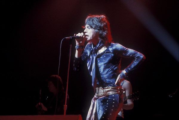 Mick Jagger on stage