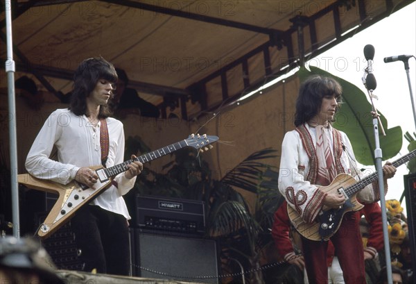 The Rolling Stones on stage