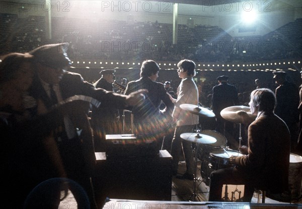 Mick Jagger on stage